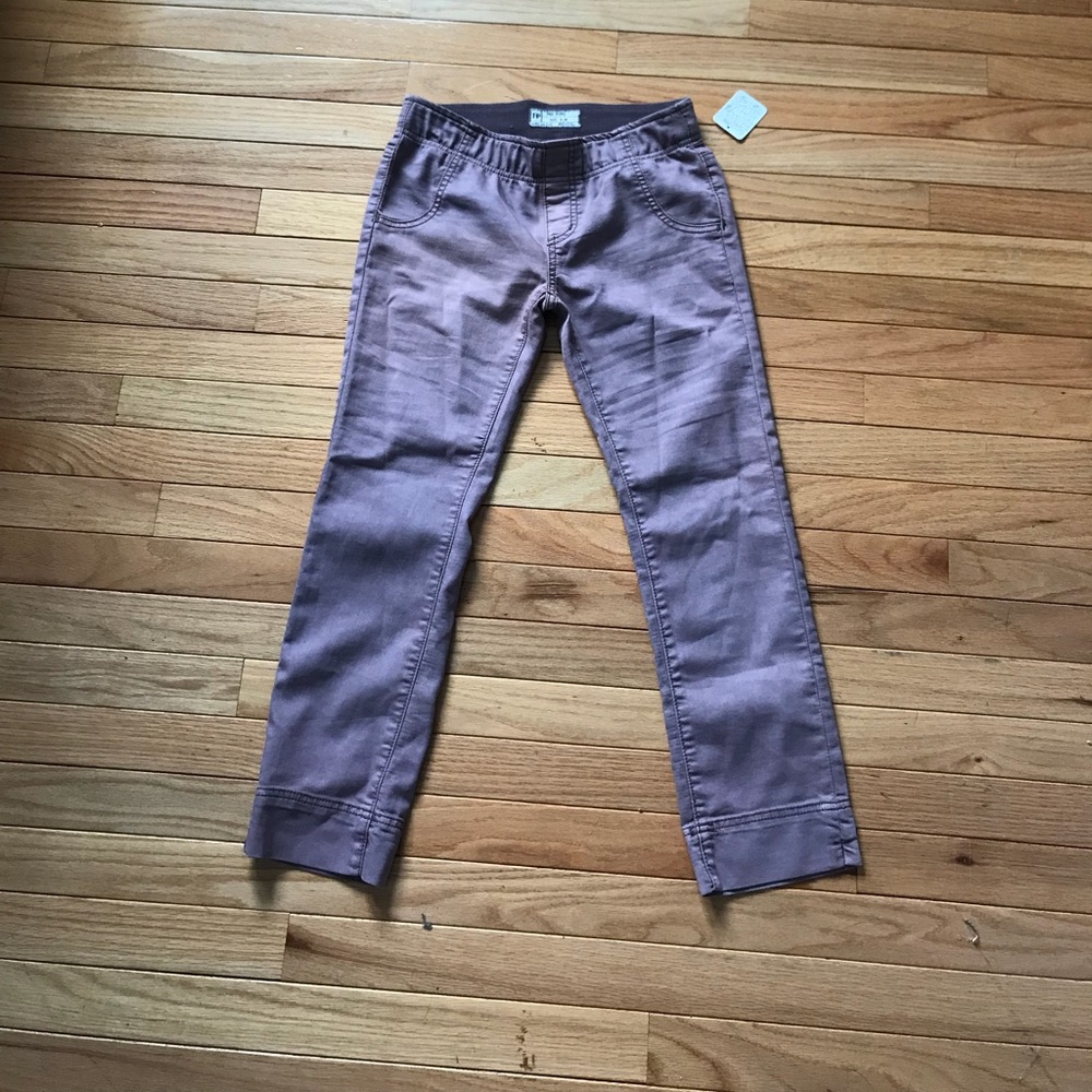 Lavender crop pants